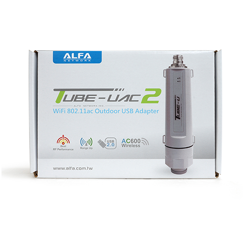 Wi-Fi комплект ALFA Tube-UAC2 + 9 dBi антена